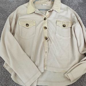 Altar’d State Long Sleeve Button Up Top